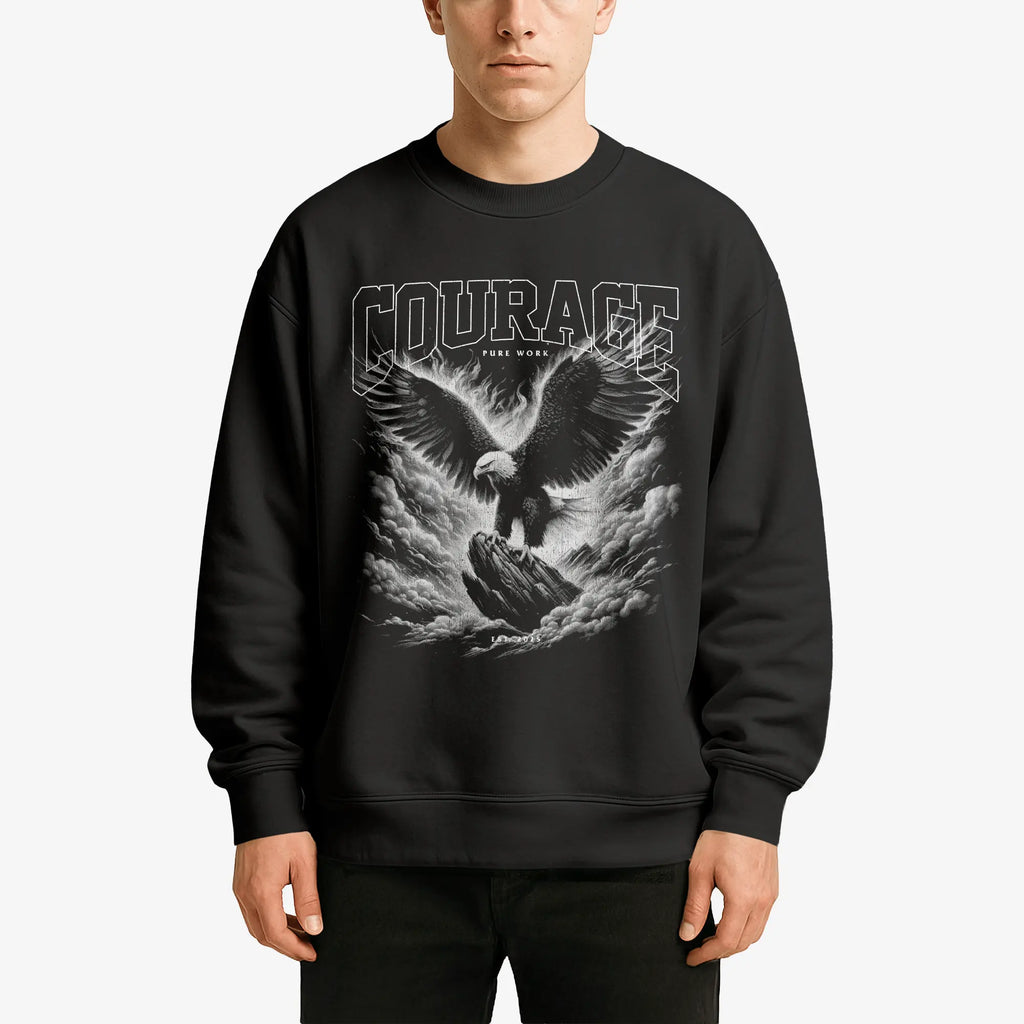 Pure Work Courage Sweater Black