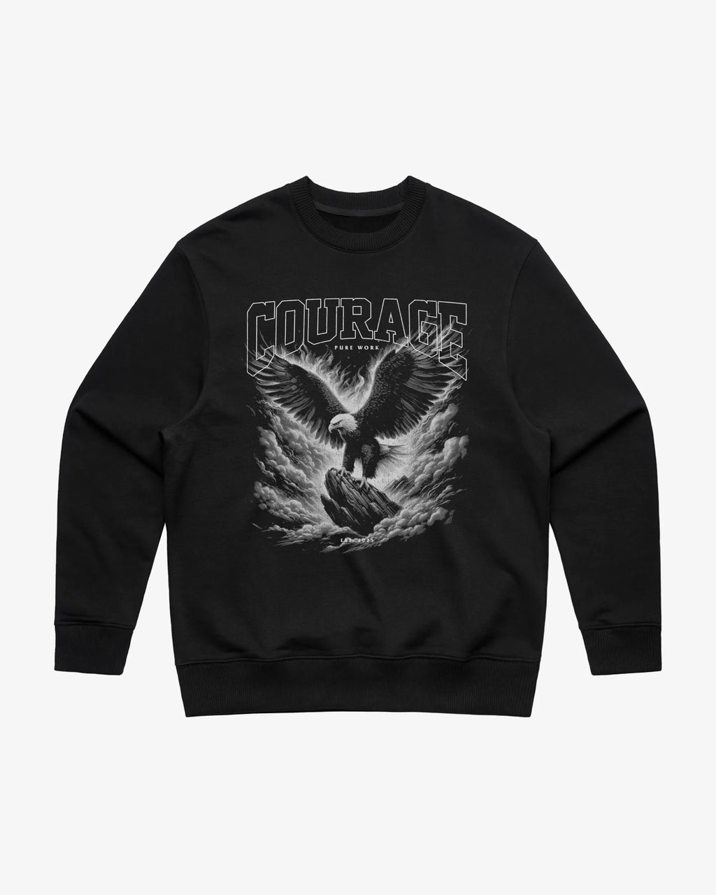 Pure Work Courage Sweater Black